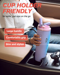 32 oz Flip Straw Tumbler