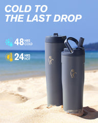 32 oz Flip Straw Tumbler