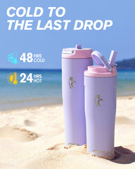 40 Oz Flip Straw Tumbler