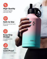 stainless steel half gallon jug