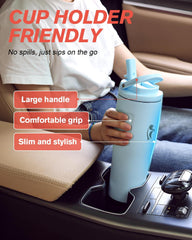 Slima Tumblers with Straw | 32oz & 40oz