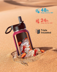 Coolflask 32 oz Water Bottle