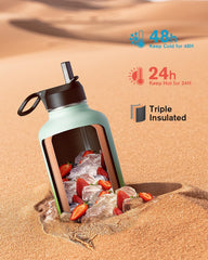 Coolflask 64 oz Water Bottle