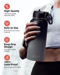 Coolflask 32 oz Water Bottle