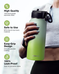 Coolflask 32 oz Water Bottle
