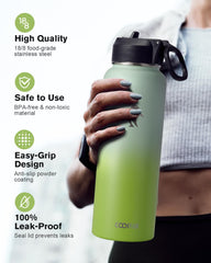 Coolflask 40 oz Water Bottle