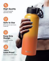 Coolflask 40 oz Water Bottle