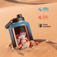Insulated 256oz/2 Gallon Jug with Spout Lid