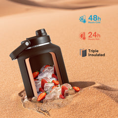Insulated 192oz/1.5 Gallon Jug with Spout Lid
