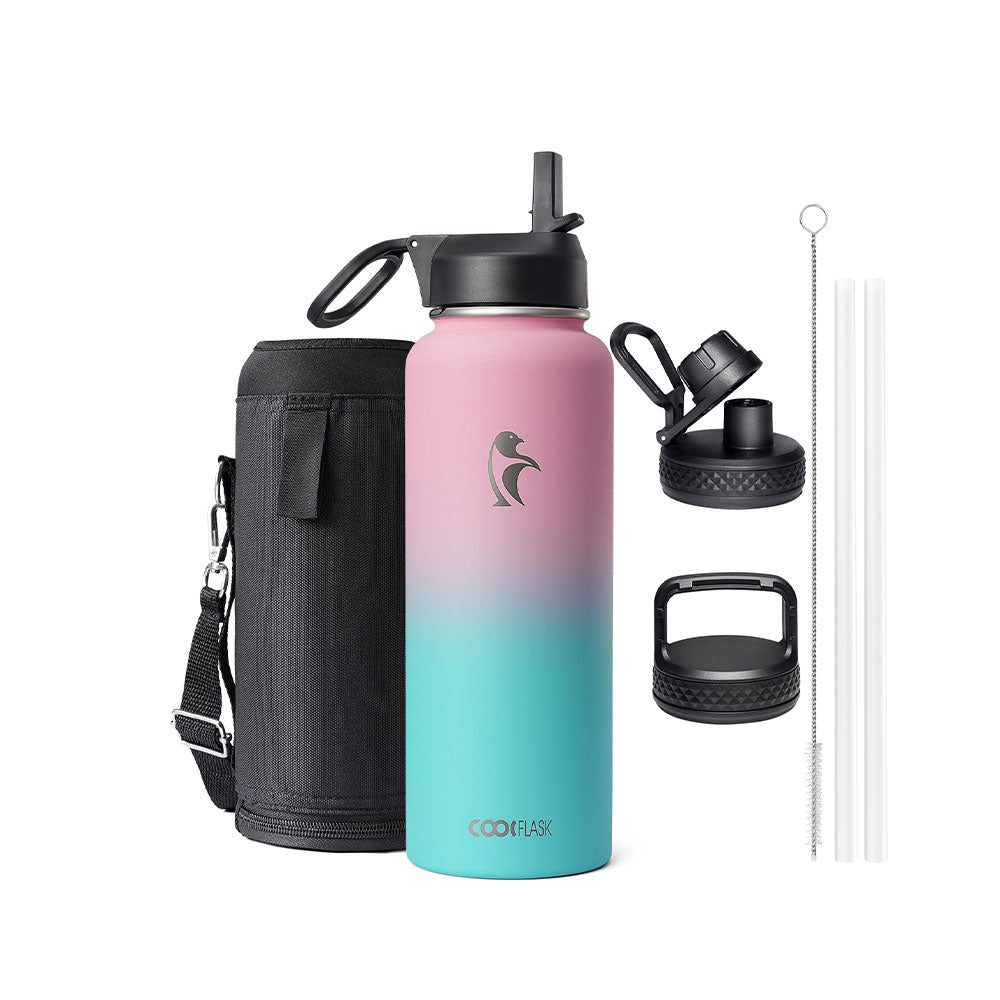 40 oz water bottle insulated