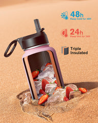 40 ounce insulated water bottle