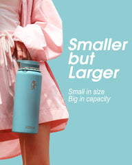 40 oz Compact Water Bottle With Strap