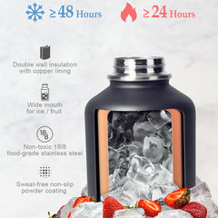 best half gallon water bottle