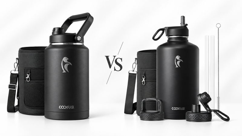 Coolflask Gallon Water Bottle Comparison