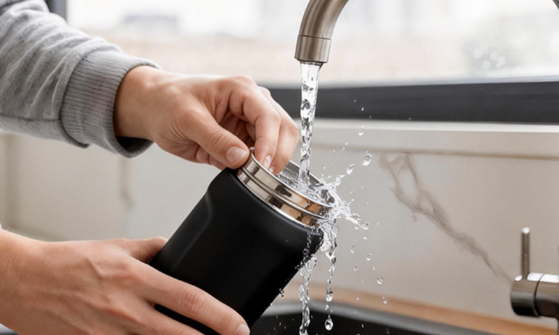hand wash stainless steel water bottle