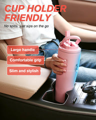 32 oz Flip Straw Tumbler