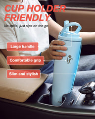 40 Oz Flip Straw Tumbler