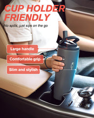 32 oz Flip Straw Tumbler