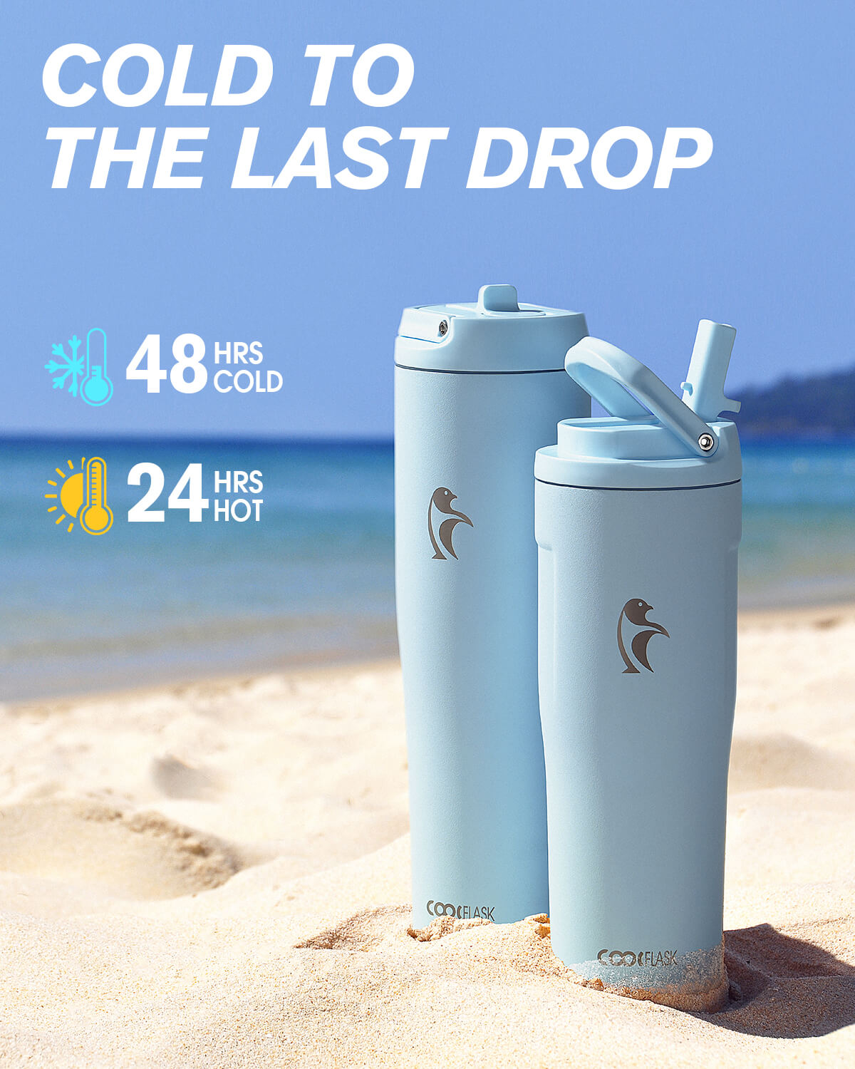 32 oz Flip Straw Tumbler