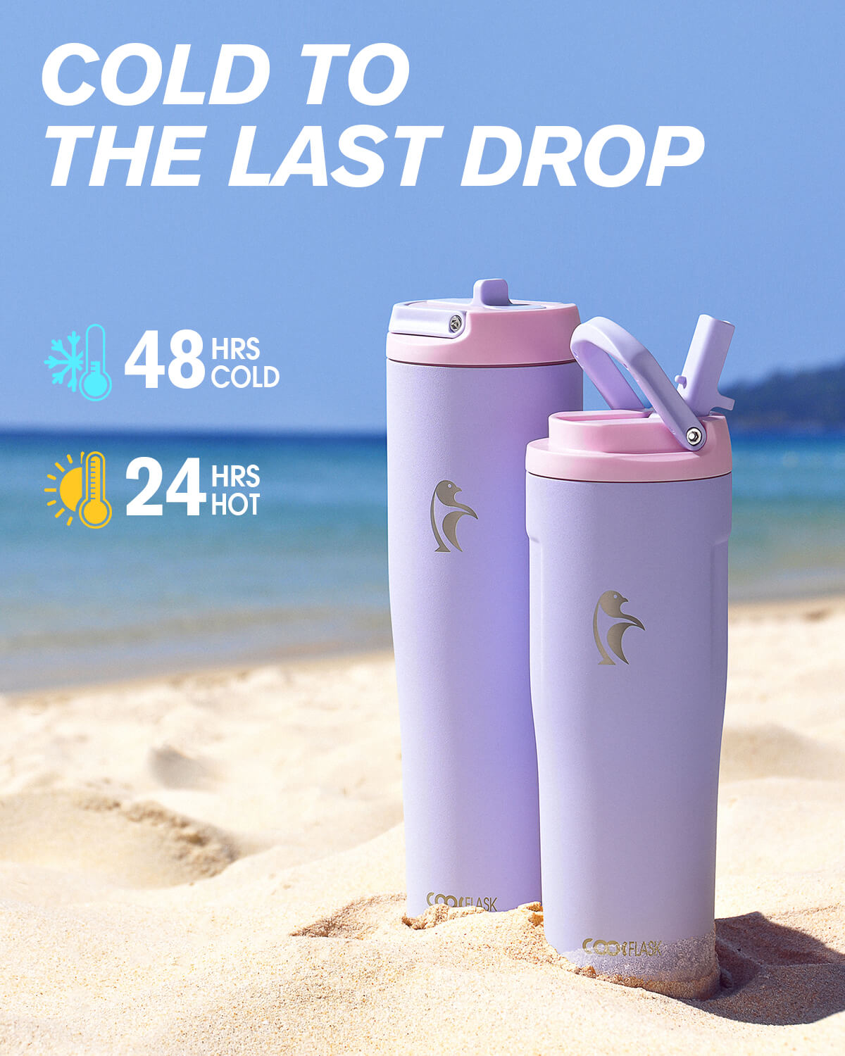 40 Oz Flip Straw Tumbler