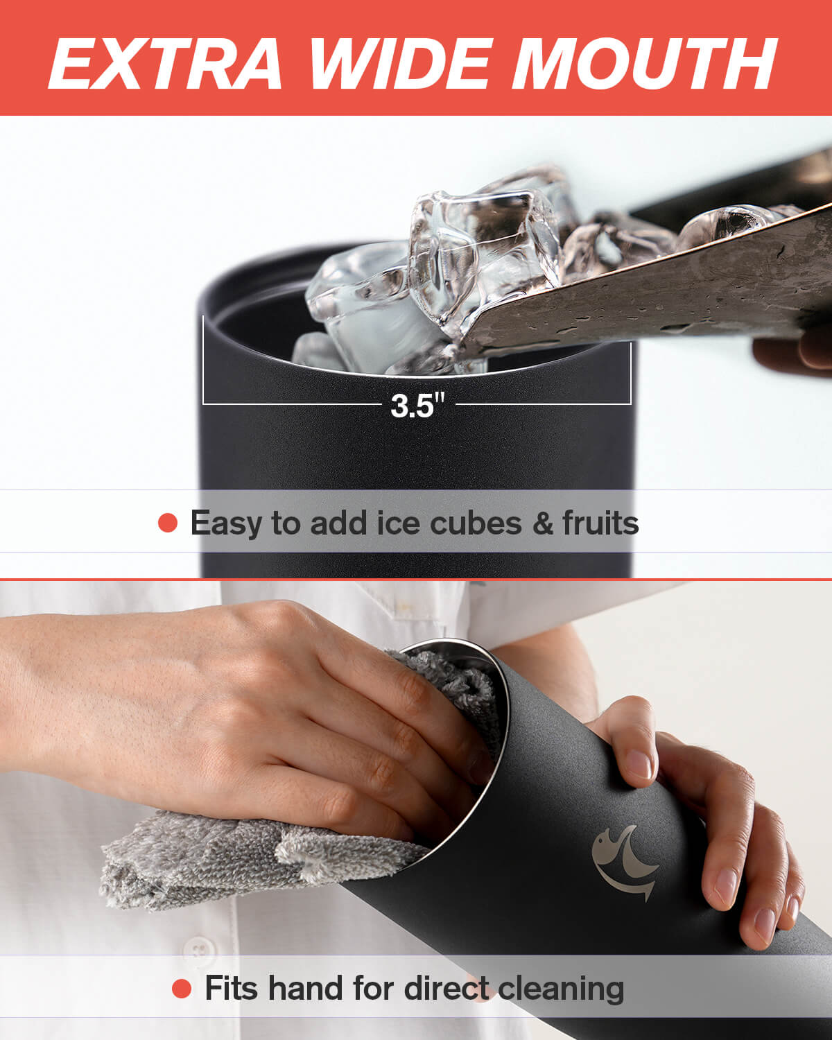 40 oz Flip Straw Tumbler