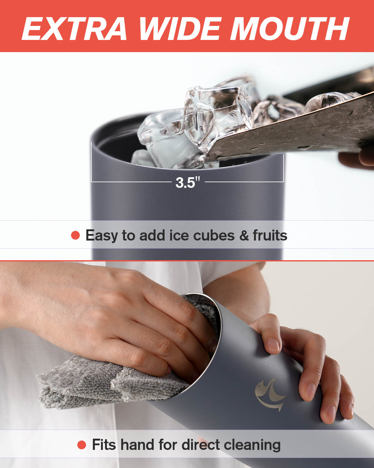 40 oz Flip Straw Tumbler