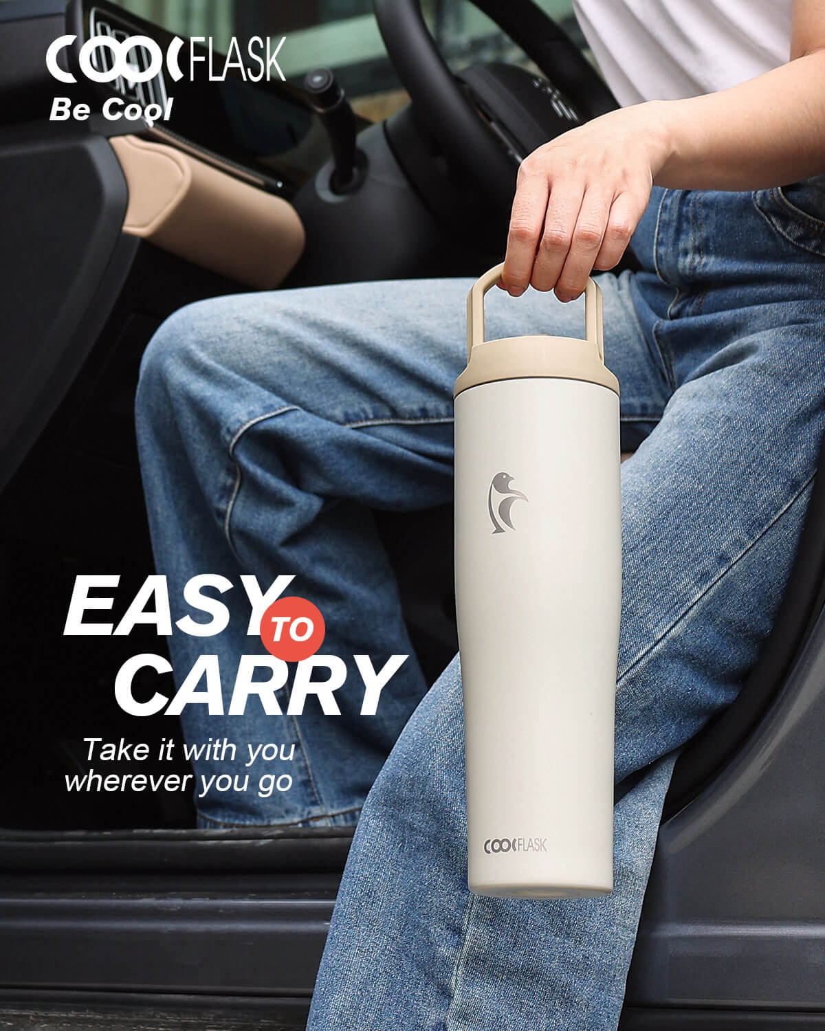 40 oz Flip Straw Tumbler