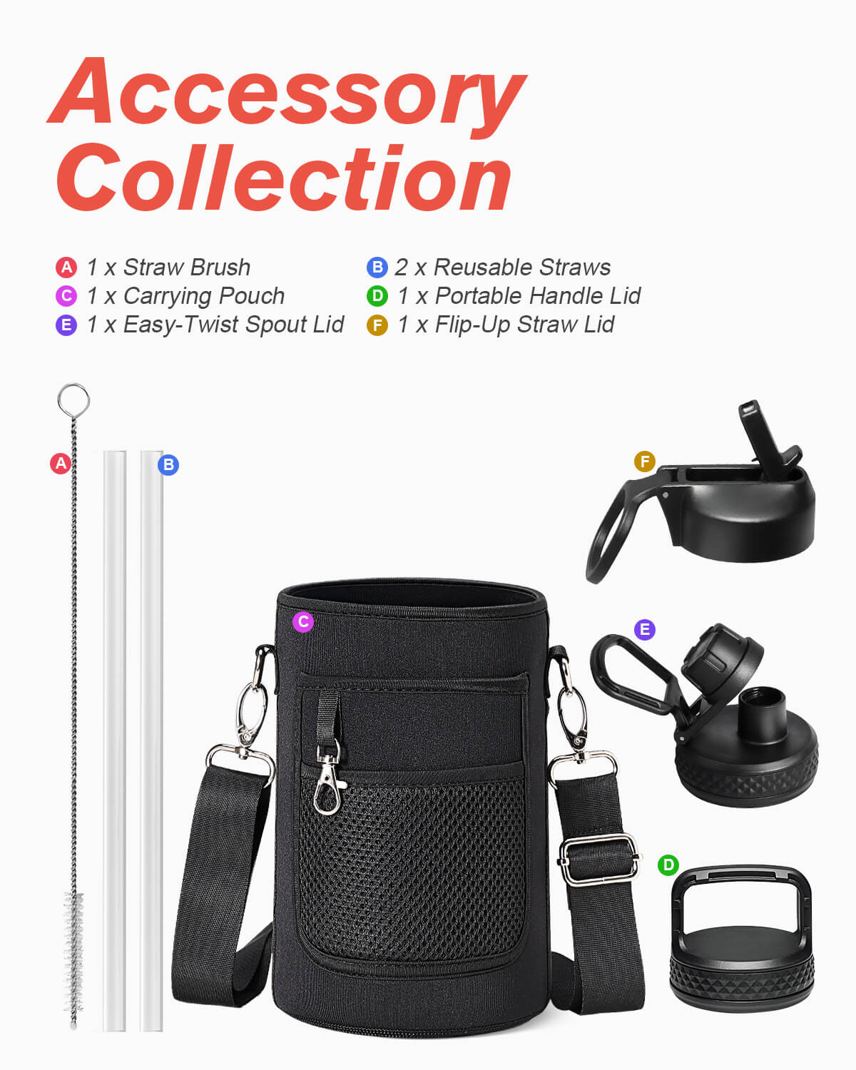 Classic 64 Oz Water Bottle