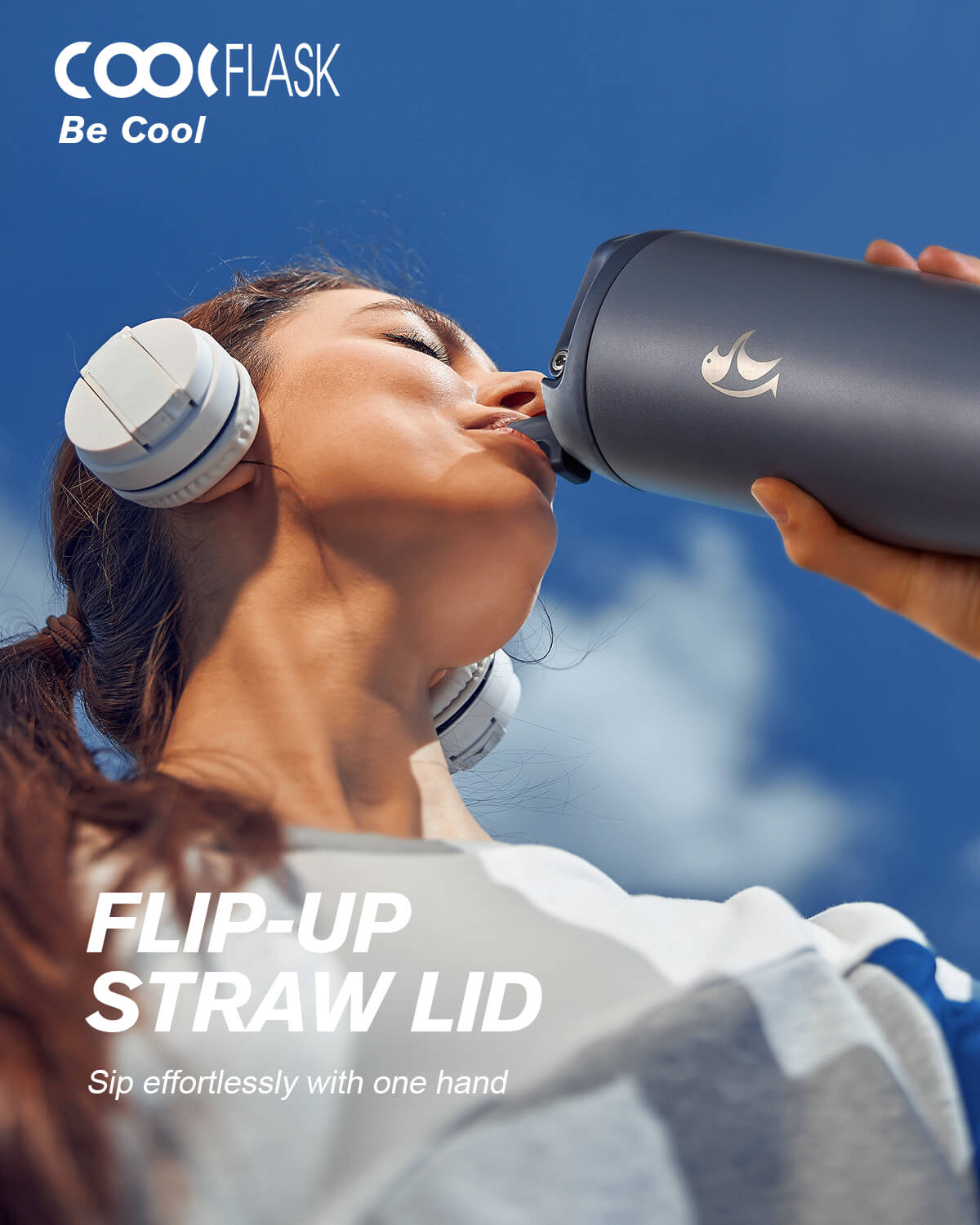 40 oz Flip Straw Tumbler