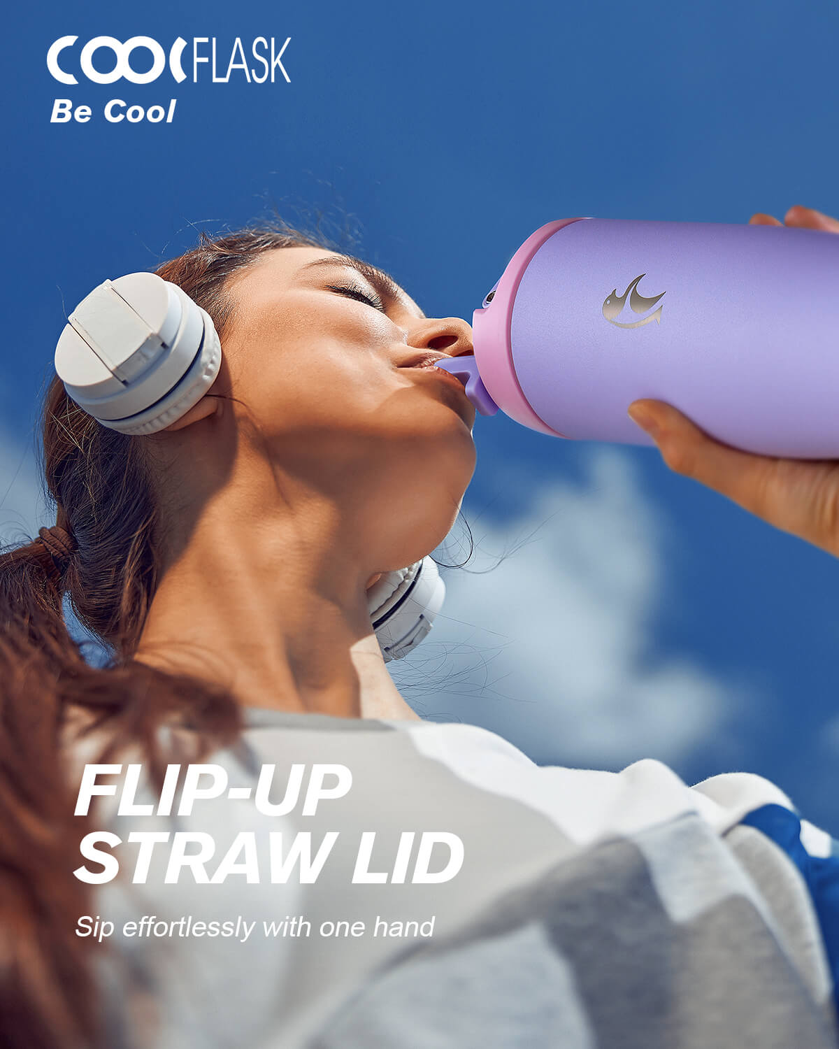 40 Oz Flip Straw Tumbler