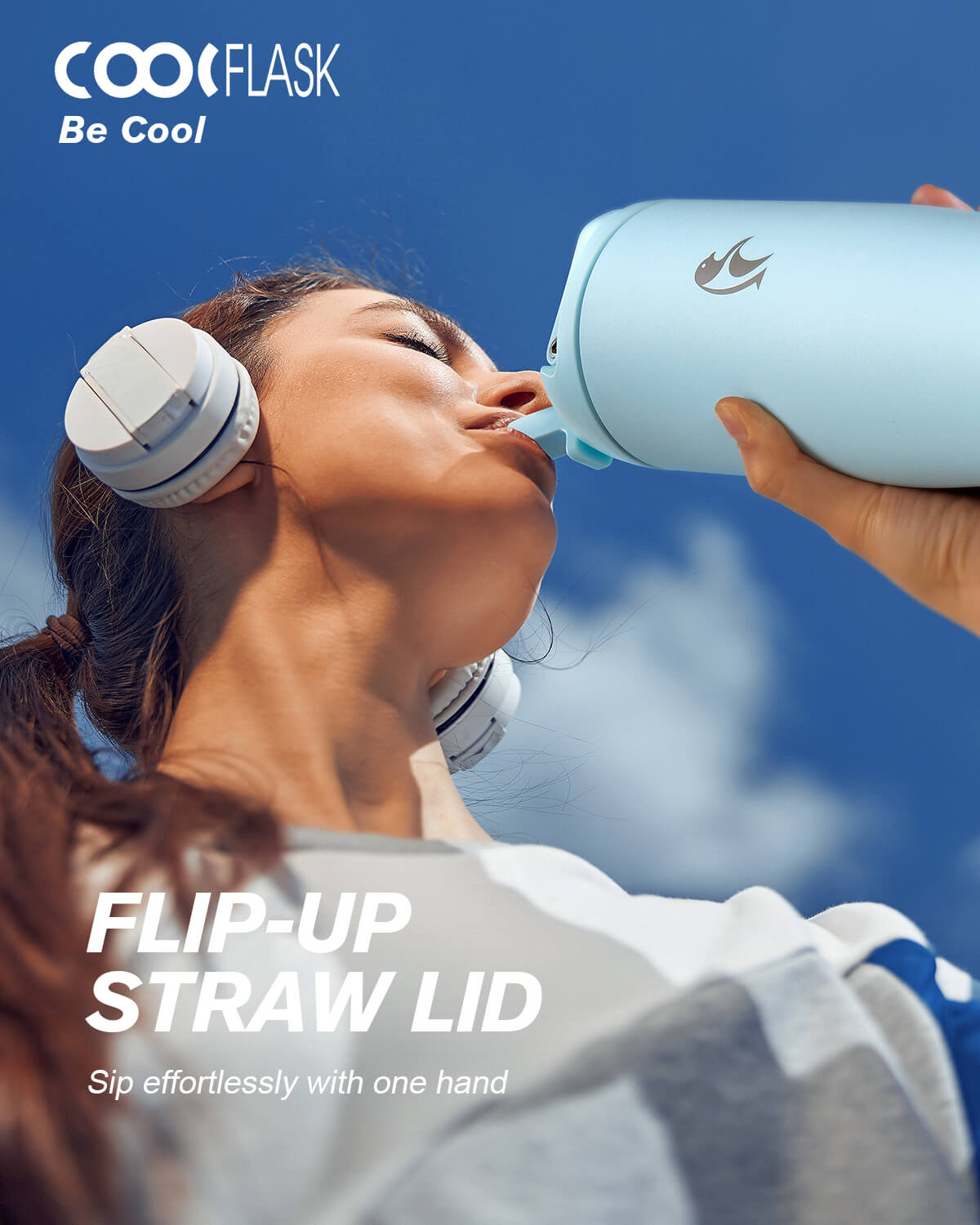 40 Oz Flip Straw Tumbler