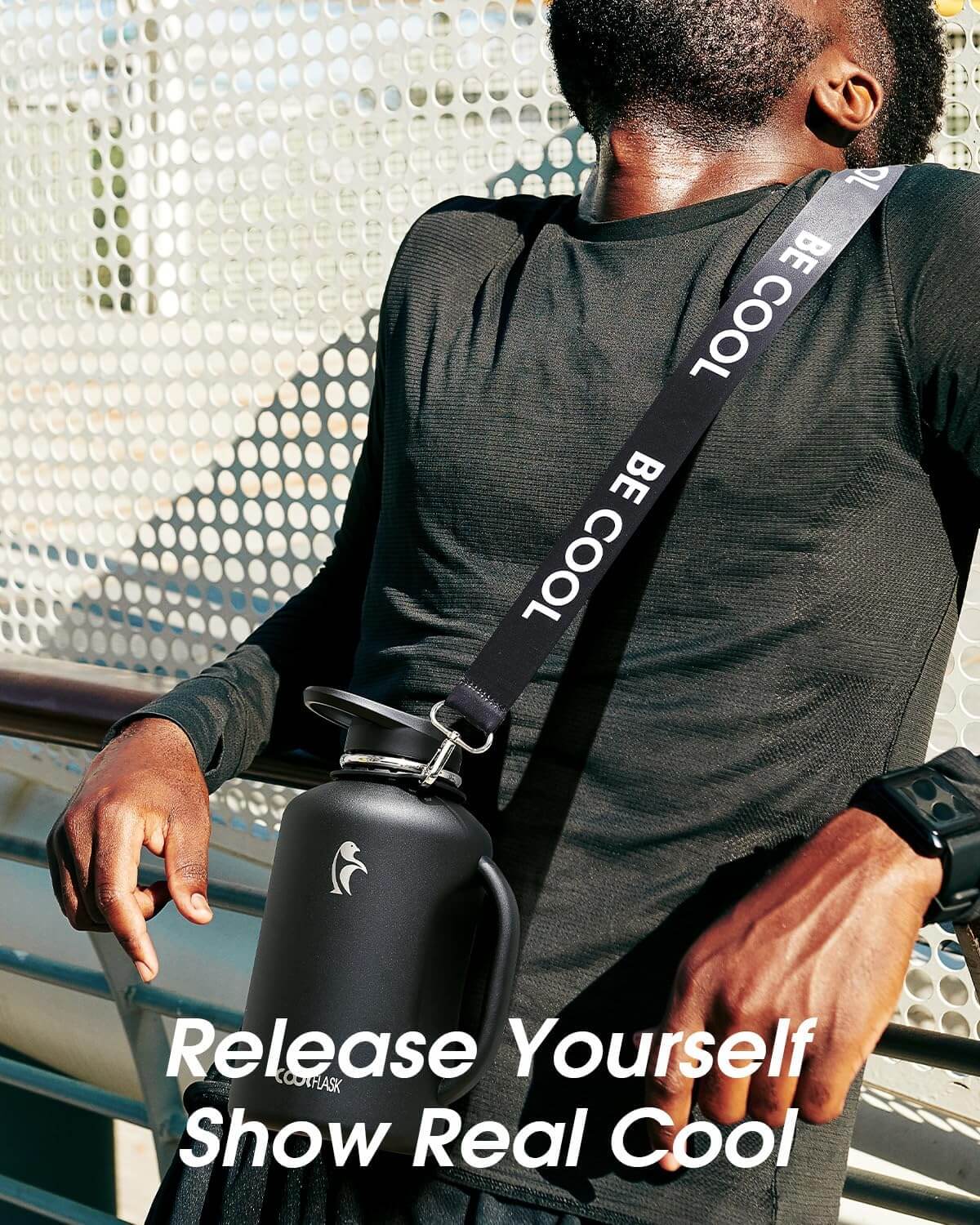 64 oz Compact Handled Water Bottle