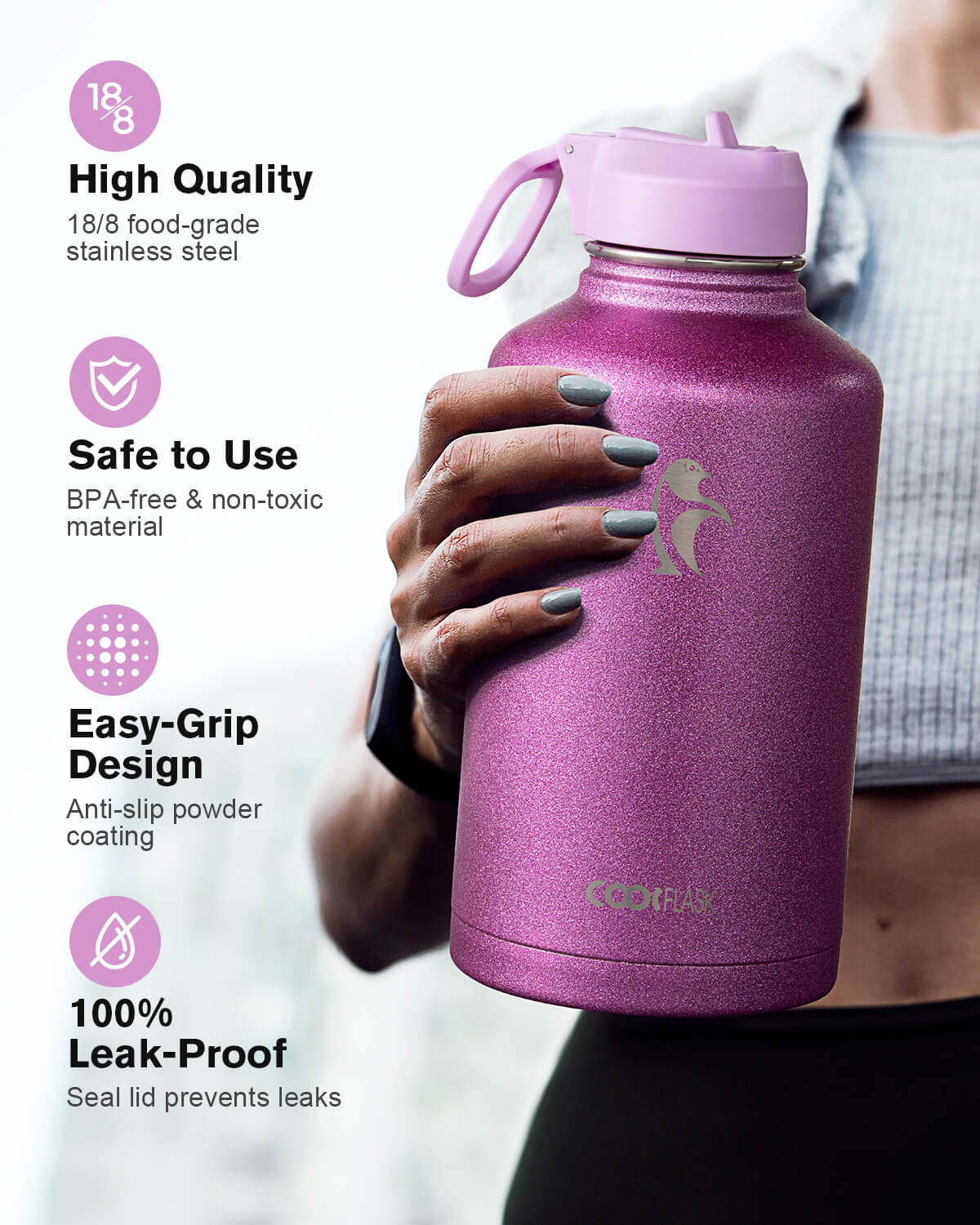 Classic 64 Oz Water Bottle