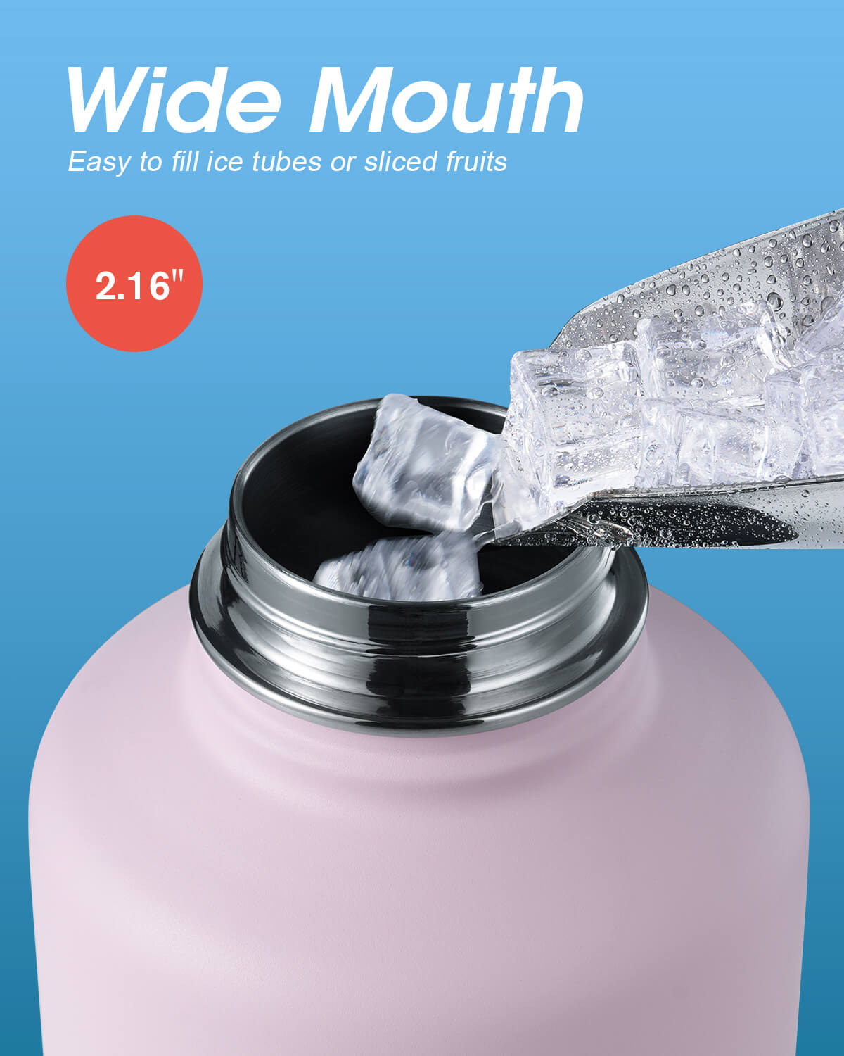 Classic 64 Oz Water Bottle