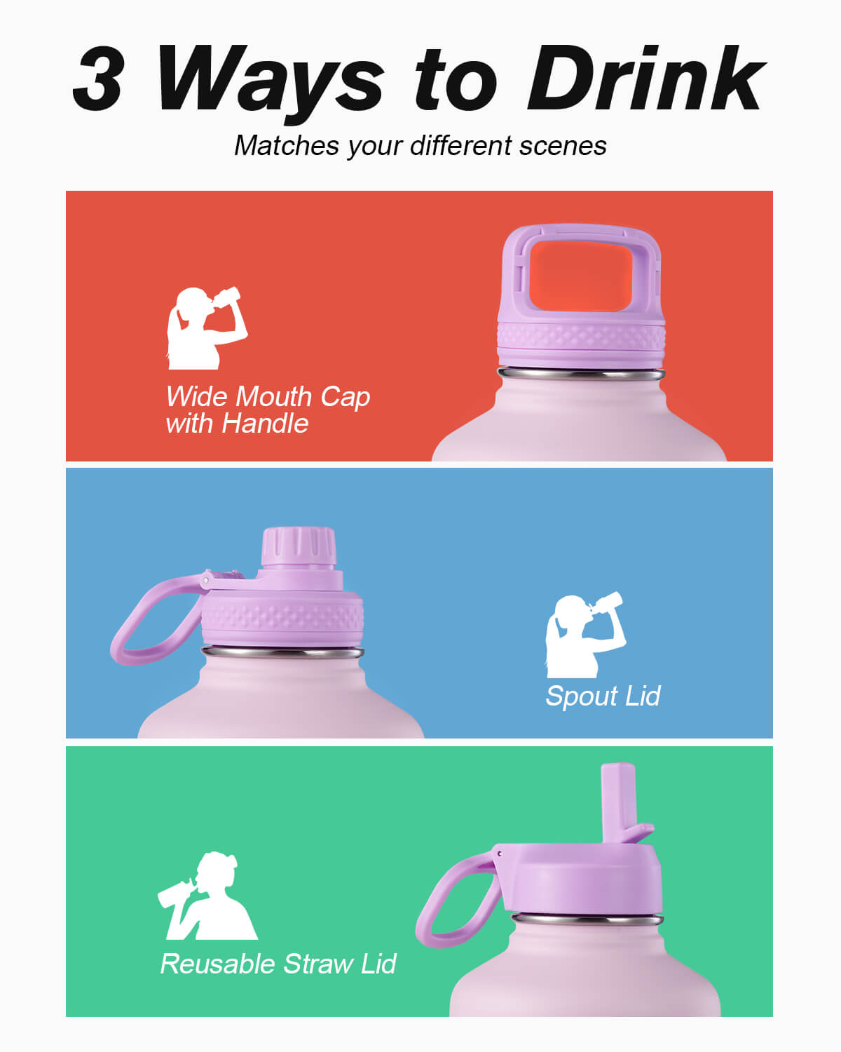 Classic 64 Oz Water Bottle