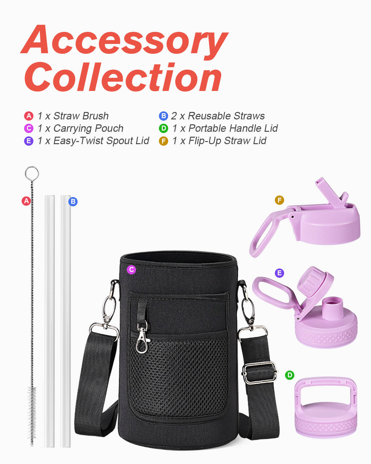 Classic 64 Oz Water Bottle