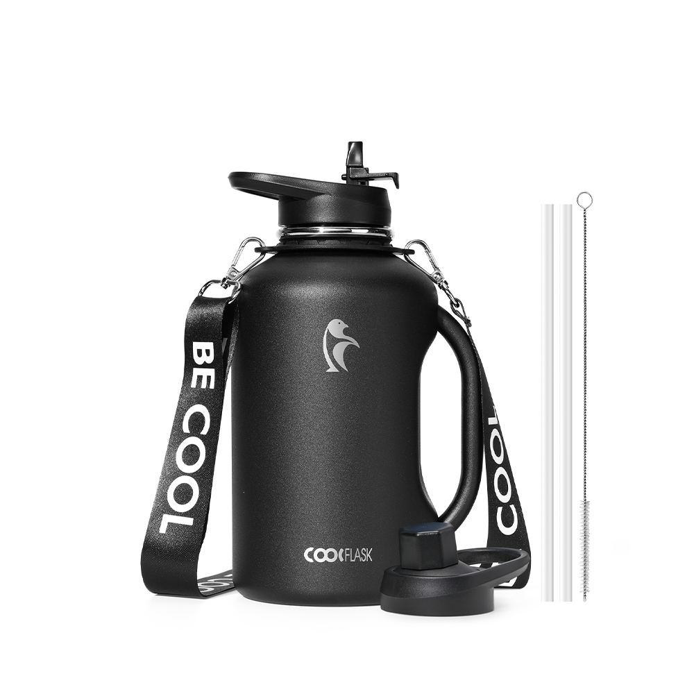 64 oz Compact Water Bottle with Handle