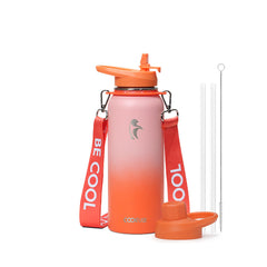 40 oz Compact Water Bottle With Strap