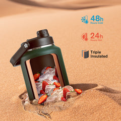 Insulated Gallon Jug with Spout Lid