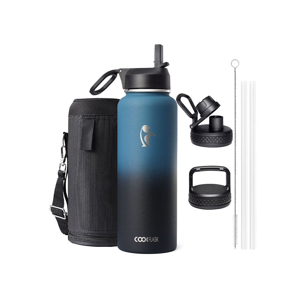 40 oz vacuum insulated water bottle