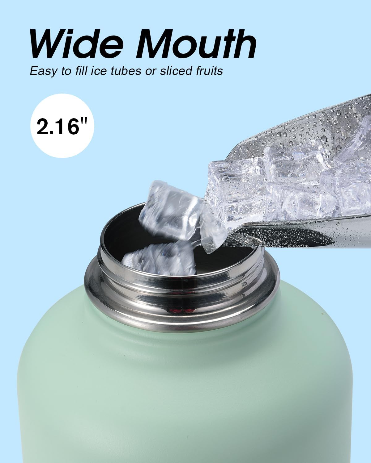 Coolflask 64 oz Water Bottle