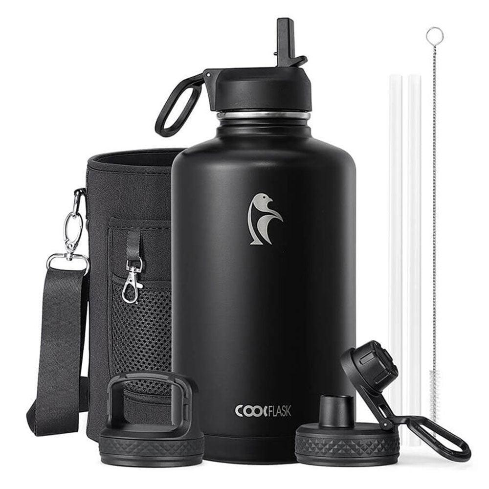 Classic 64 oz Water Bottle with Straw