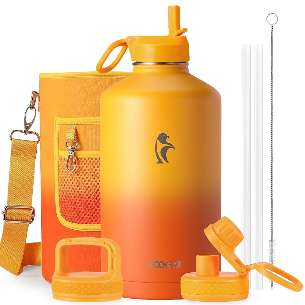 1 Gallon Jug with Straw