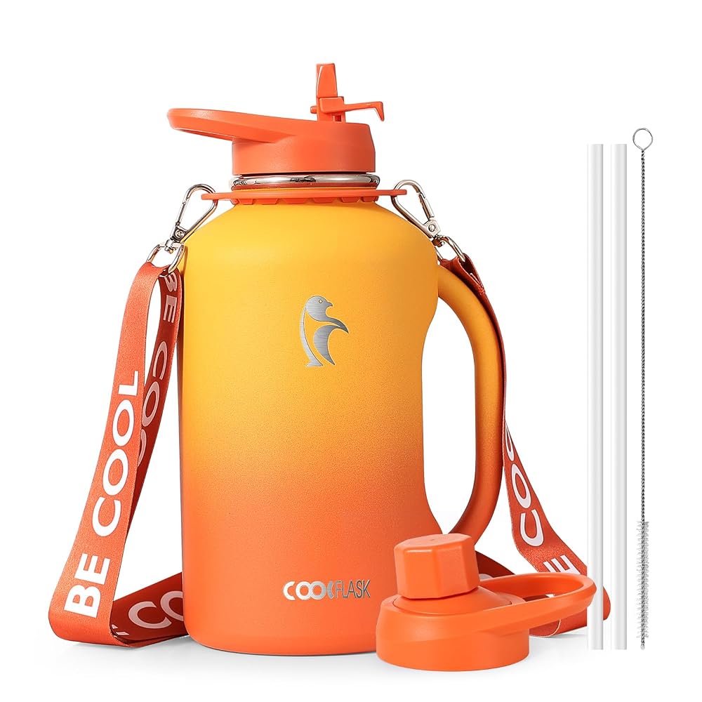64 oz Compact Handled Water Bottle