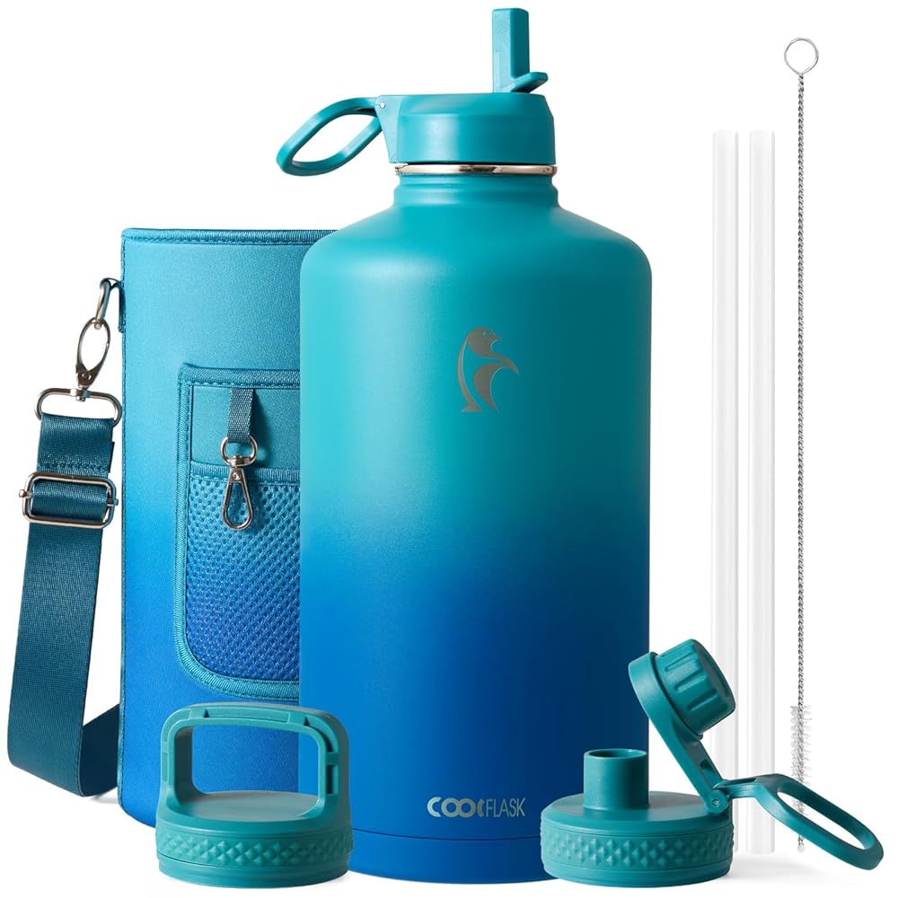 1 Gallon Jug with Straw