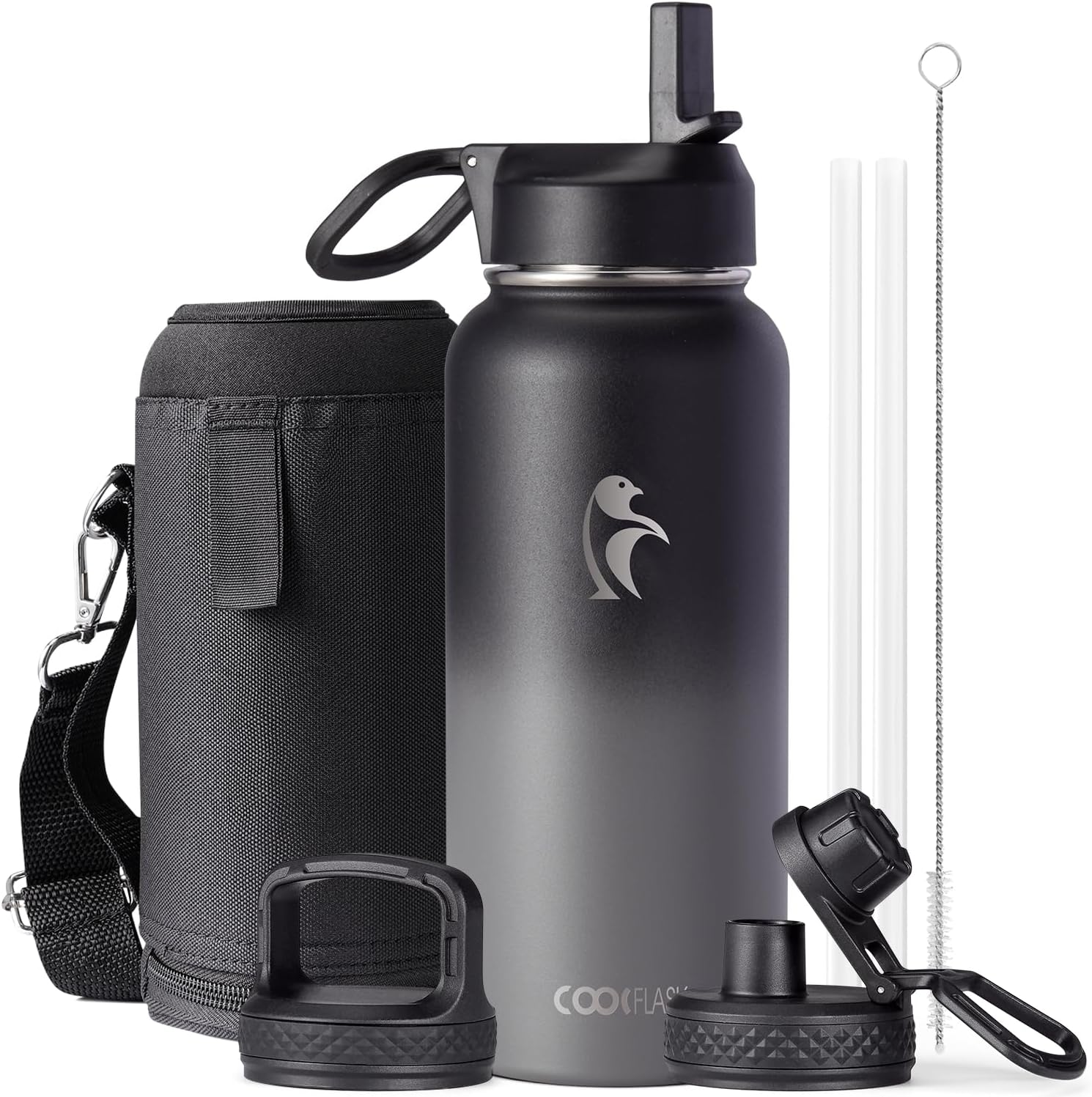 Classic 32 oz Water Bottle with Straw