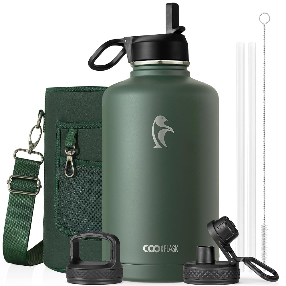 Classic 87 oz Water Bottle with Straw