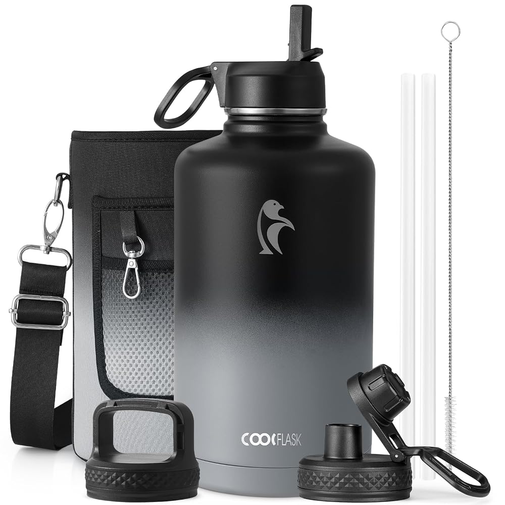 Classic 87 oz Water Bottle with Straw