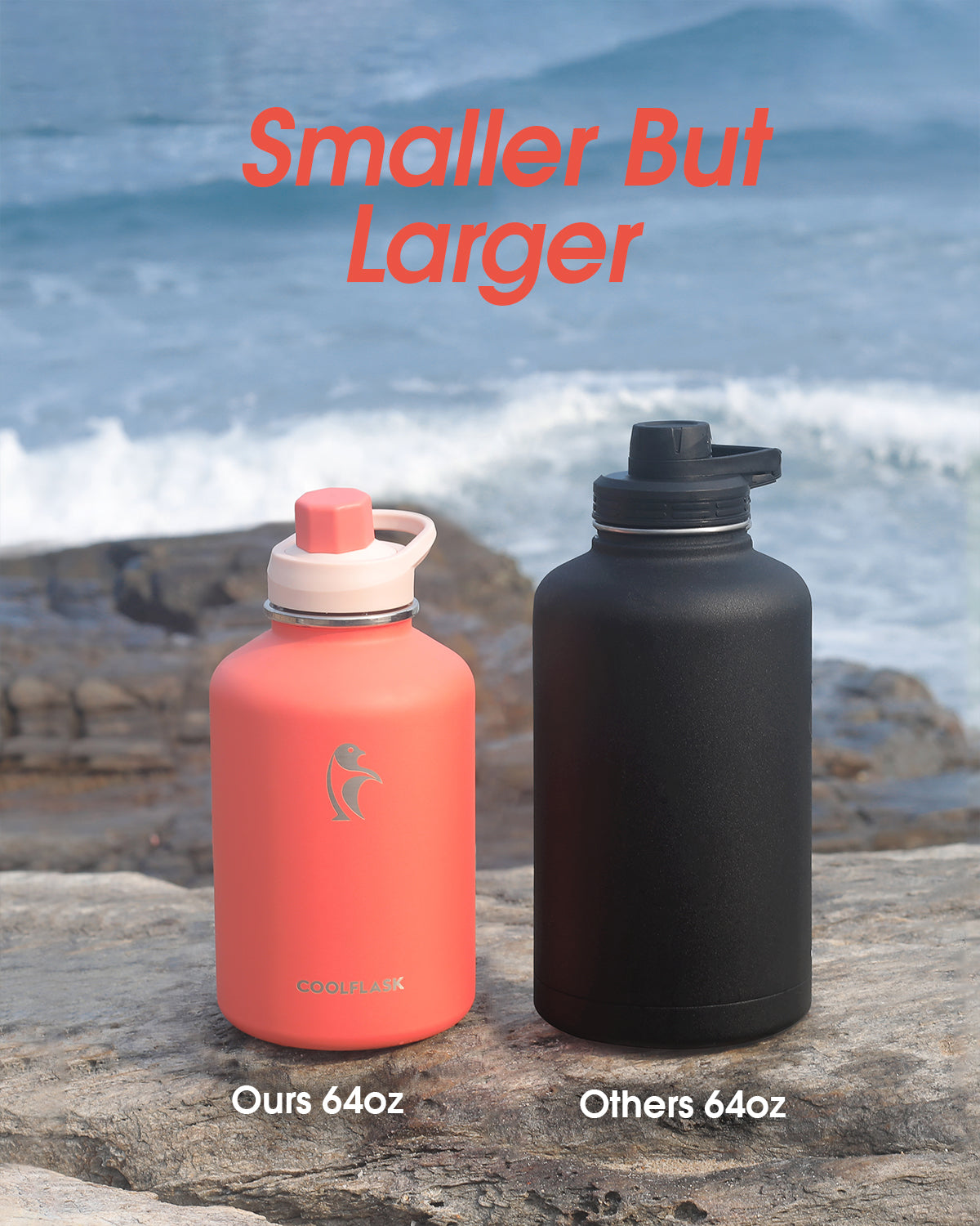 stainless steel insulated water bottle