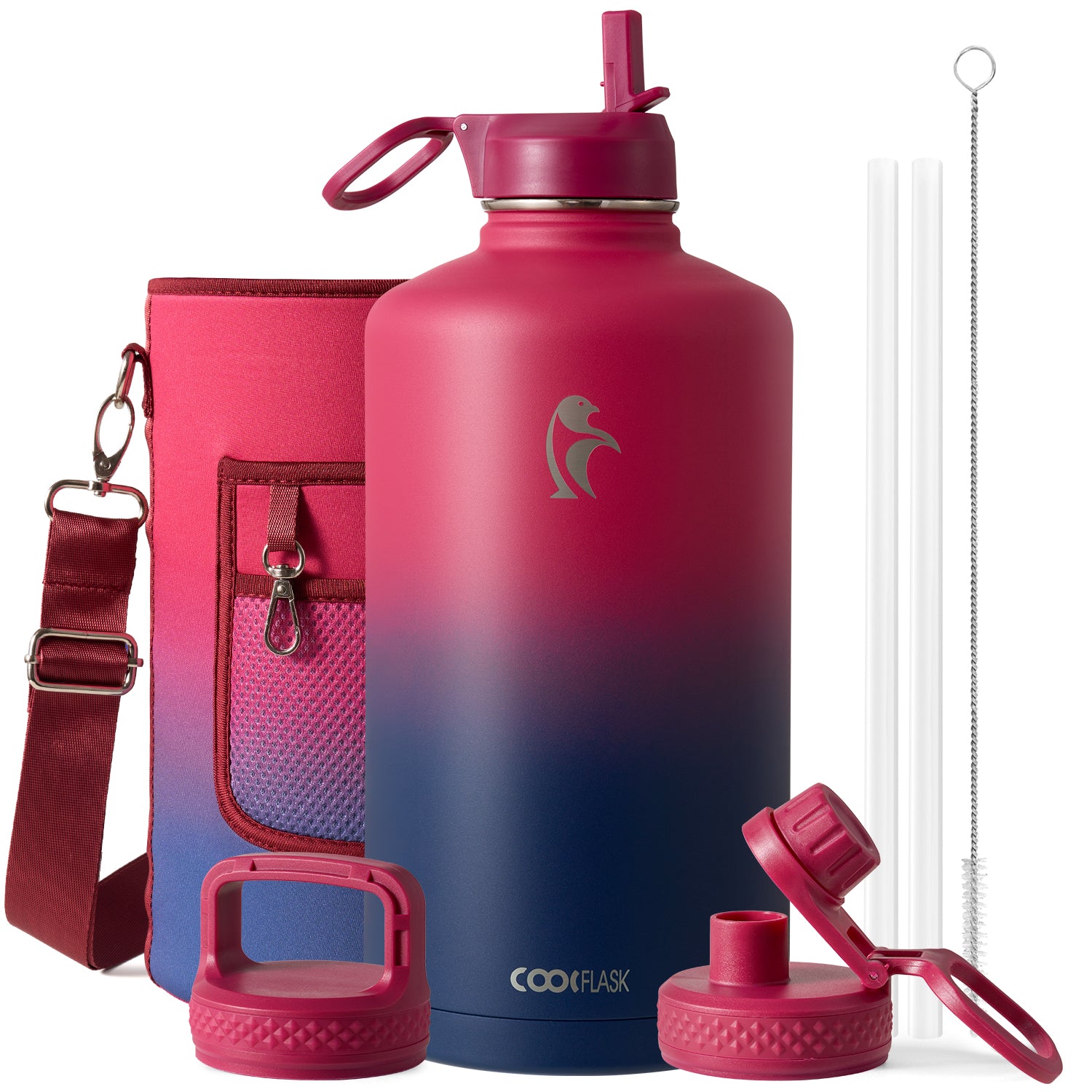 1 Gallon Jug with Straw